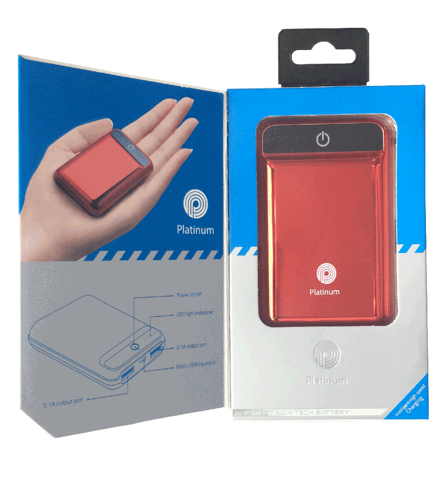 PLATINUM MINI POWER BANK - 10,000 MAH - PP-9001