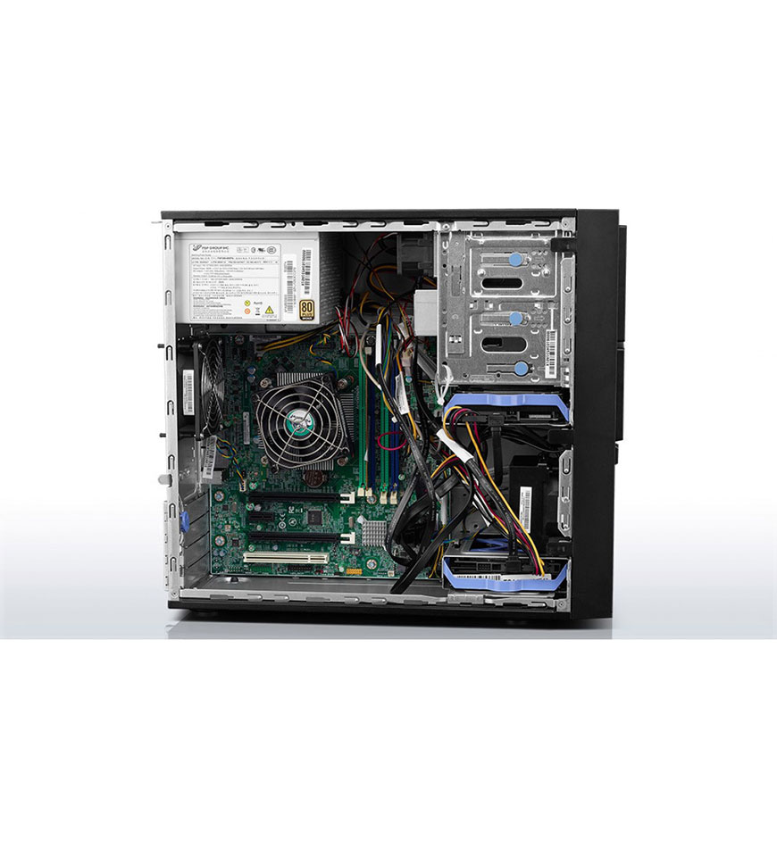 LENOVO THINK SERVER TS140 INTEL XEON E3-1226 V3 ,3.3GHZ, INTEL C226 CHIPSET, 4GB, 1TB 3.5 DC SATA, 4X3.5 DC SATA, RAID100, 280 W, AMT 9.0 - 70A4003JEU -
