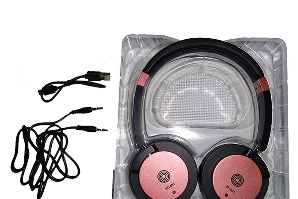 PLATINUM BLUETOOTH WIRELESS HEADPHONE & SPEAKER - BT1605S