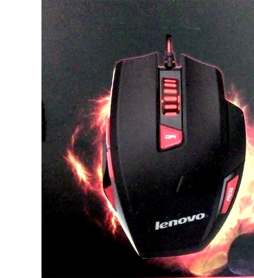 LENOVO M600 - GAMING MOUSE - GX30J22781 - RED ROW
