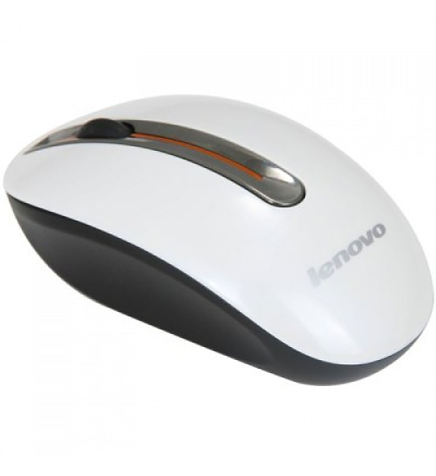 LENOVO WIRELESS MOUSE N3903 - METALLIC - ENAMEL-WHITE 