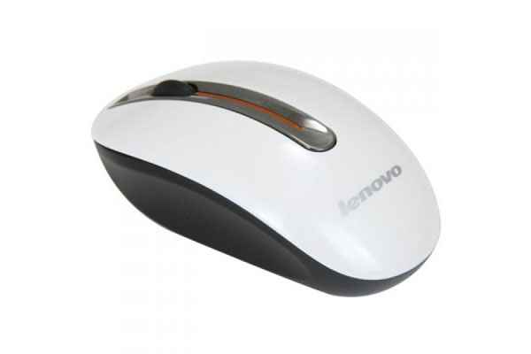 LENOVO WIRELESS MOUSE N3903 - METALLIC - ENAMEL-WHITE 
