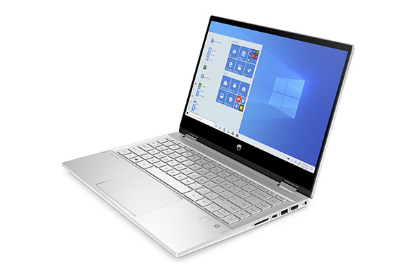 HP Pavilion x360 Convert 14-dw1000ne - Core i3-1115G4 - 4 GB RAM - 256 GB SSD - Silver - 14'FHD - Win10 Home - 30X59EA