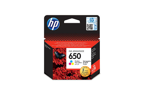 HP 650 Tri-color Ink Cartridge - CZ102AE