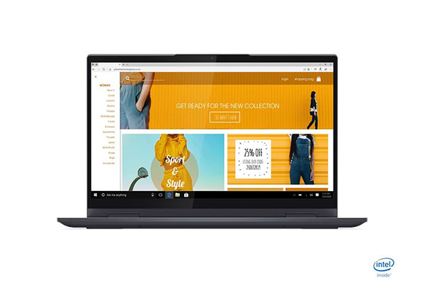 Ideapad Yoga 7 14ITL5 - i7-1165G7, 16GB, 1TB SSD, Iris Xe GFX, 14FHD, Grey, Pen, WIN10 - Ms office 365 - 82BH008YAX