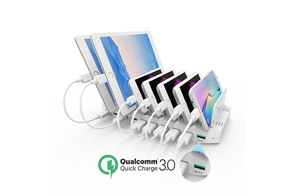 Unitek 96W 10-Port USB Smart Charging Station