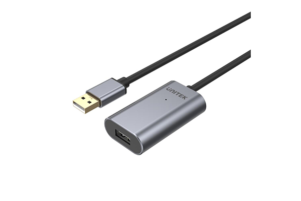 Unitek 10M, USB2.0 Aluminium Extension Cable 