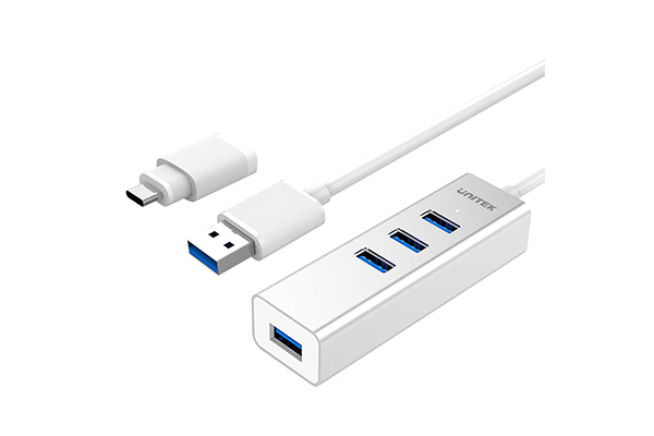 Unitek USB3.0 4-Port Aluminium Hub 