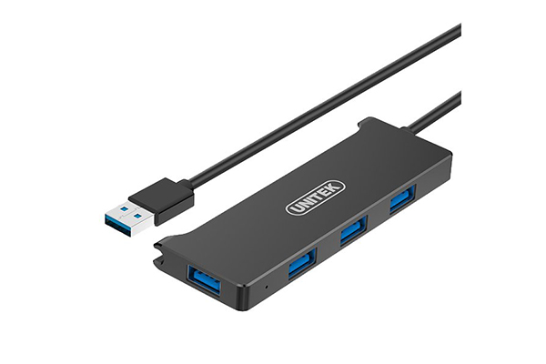 Unitek USB3.0 4-Port Hub, Black Color
