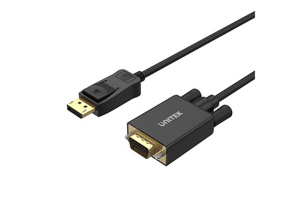 Unitek 1.8M DisplayPort to VGA Male Cable