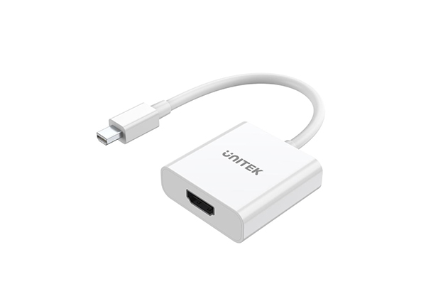 Unitek Mini DisplayPort to HDMI Converter White