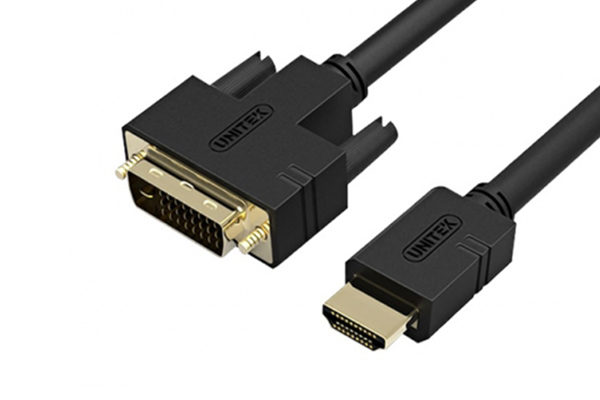 Unitek HDMI Male to DVI24+1 Male 3m