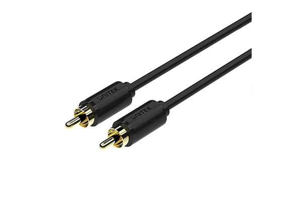 Unitek 1.5M, 2RCA to 2RCA Cable Black Color